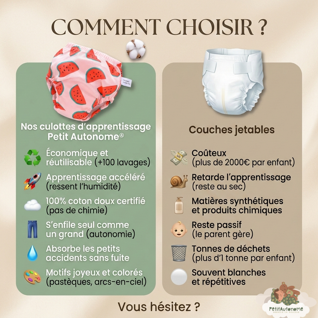 Culotte d’apprentissage 🧸 ™