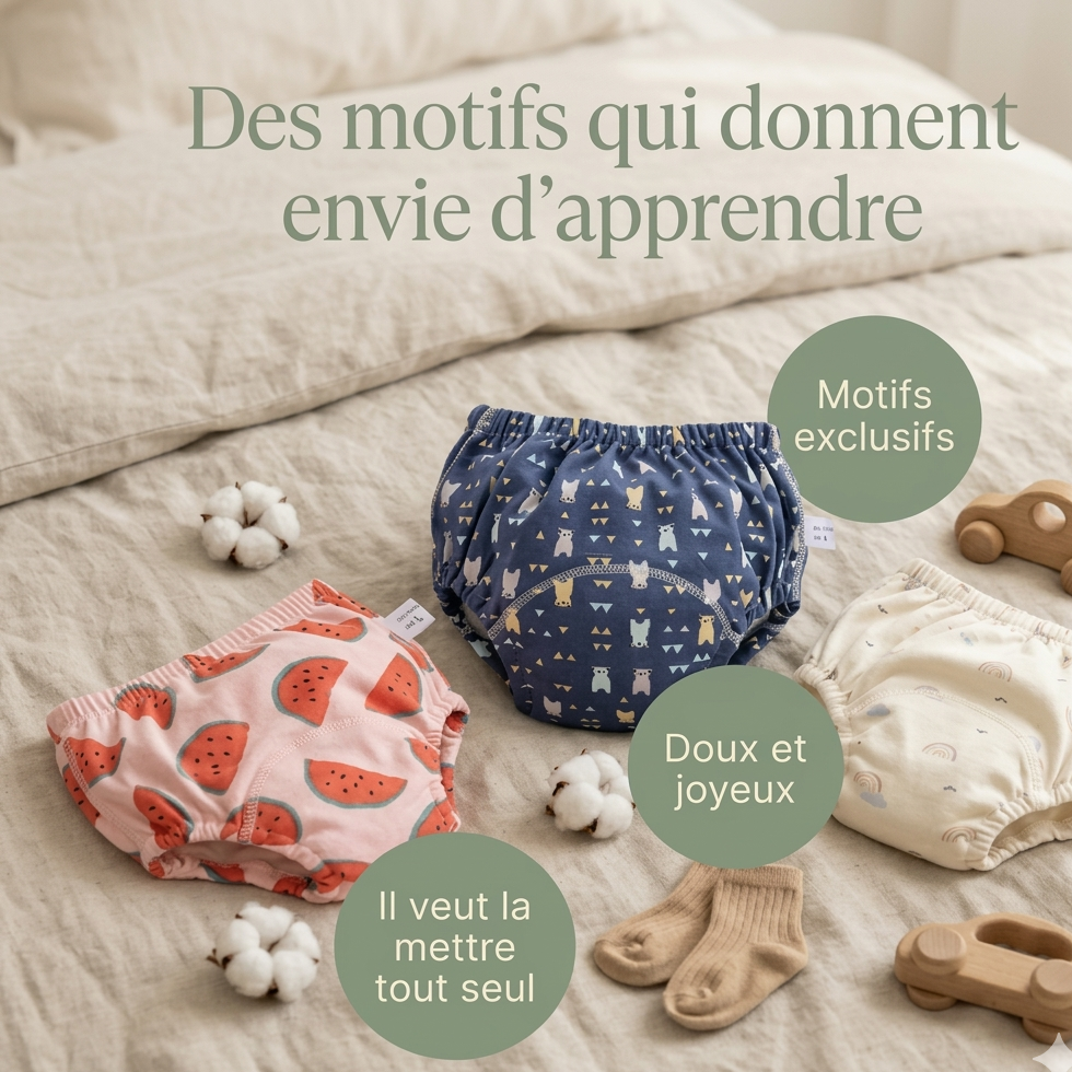 Culotte d’apprentissage 🧸 ™